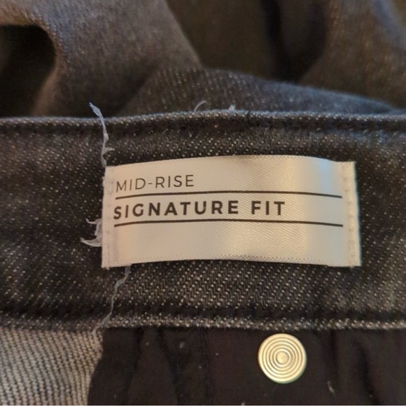 Lane Bryant Gray Denim Skirt - Picture 8 of 9